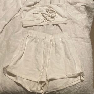 COPY - Princess polly white matching set